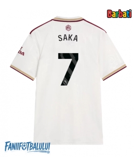 Arsenal Bukayo Saka #7 Tricou Fotbal Replică 2025-26 Barbati Treilea